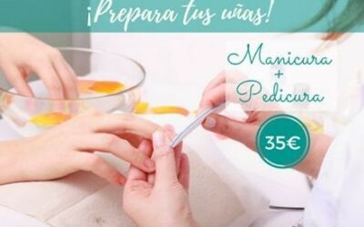 Manicura y pedicura semipermanente