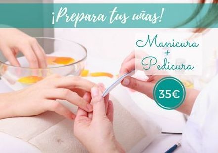 Manicura y pedicura semipermanente